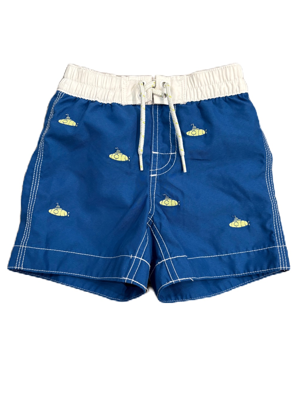 Gap Kids Blue Submarine Print Swim Shorts - 18-24 months